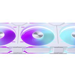 Phanteks D30 PWM Regular Airflow D-RGB PC větrák s krytem bílá (š x v x h) 140 x 30 x 140 mm včetně LED osvětlení