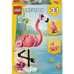 31170 LEGO® CREATOR Divoká zvířata: Růžová Flamingo