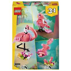 31170 LEGO® CREATOR Divoká zvířata: Růžová Flamingo