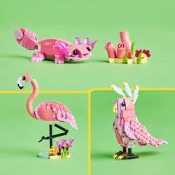 31170 LEGO® CREATOR Divoká zvířata: Růžová Flamingo