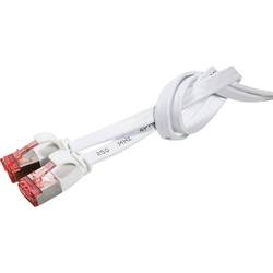 LogiLink CF2051S RJ45 síťové kabely, propojovací kabely CAT 6 U/FTP 2.00 m bílá pozlacené kontakty 1 ks