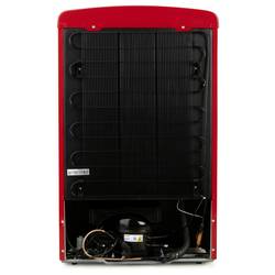 DOMO DO91703R chladnička Energetická třída (EEK2021): D (A - G) 120 l stojící spotřebič červená