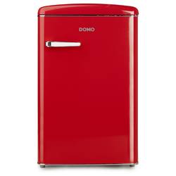DOMO DO91703R chladnička Energetická třída (EEK2021): D (A - G) 120 l stojící spotřebič červená