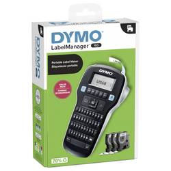 DYMO LabelManager 160 Value Pack QWERTY štítkovač vhodné pro pásky: D1 6 mm, 9 mm, 12 mm