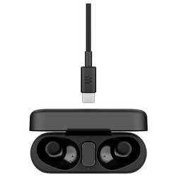 EPOS ADAPT E1 Headset do uší (In Ear) Bez kabelu, Bluetooth® stereo černá Potlačení hluku, Redukce šumu mikrofonu headset, Nabíjecí pouzdro, odolné vůči potu