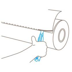 MARTOR 38000102 Bezpečnostní nůž Secunorm 380 se STYROPOR KLINGE 79 1 ks