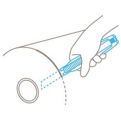 MARTOR 38000102 Bezpečnostní nůž Secunorm 380 se STYROPOR KLINGE 79 1 ks