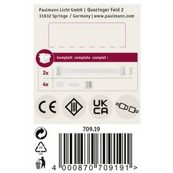Paulmann 70919 sada spojek 144 W (max) Délka kabelu: 10.00 cm 24 V plast (d x š x v) 100 x 19 x 7 mm 1 ks