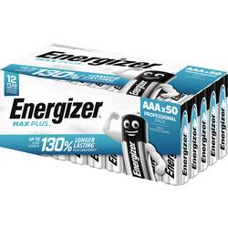 Energizer Max Plus mikrotužková baterie AAA alkalicko-manganová, 1.5 V, 50 ks
