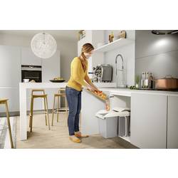 Hailo Multi-Box Duo L 3659-001 systém třídění odpadu 28 l ocelový plech (š x v x h) 262 x 505 x 448 mm šedá, bílá 1 ks