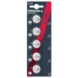 PROCELL knoflíkový článek CR 2032 3 V 5 ks lithiová Procell Intense