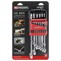 Facom 440.JP14PB 440.JP14PB sada očkoplochých klíčů 14dílná Délka klíče (cm) (jen pro nadpis) 7 - 24 mm