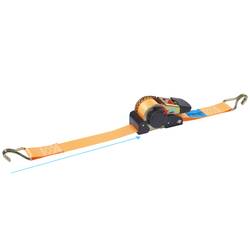 TOOLCRAFT TO-8689782 samonavíjecí upínací popruh Přivazovací únosnost napřímo (LC)=750 daN (d x š) 4.5 m x 50 mm upínací zámek EN 12195-2