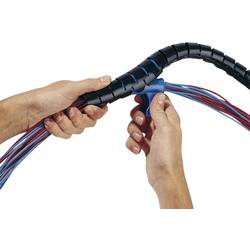 HellermannTyton 161-64301 HWPP-20MM-PP-BK-Q1 ochrana kabelu 21 mm (max) černá 25 m