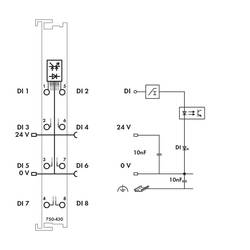 WAGO 750-430 digitální vstup pro PLC 750-430 1 ks
