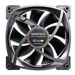 MONTECH AX120 PWM ARGB PC větrák s krytem černá (š x v x h) 120 x 120 x 25 mm