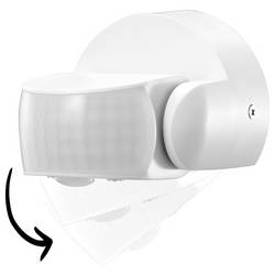 LEDmaxx IB121 na strop, montáž na zeď detektor pohybu 360 ° bílá IP65