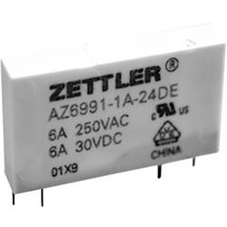 Zettler Electronics, AZ6991-1A-24DE relé do DPS, monostabilní, 1 cívka, 125 V/DC, 400 V/AC, 8 A, 1 ks