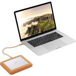 LaCie Rugged RAID Shuttle 8 TB externí HDD 8,9 cm (3,5) USB 3.2 (Gen 2) stříbrná, oranžová STHT8000800