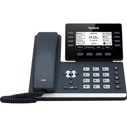 Yealink SIP-T53W šňůrový telefon, VoIP bluetooth, handsfree, kompatibilní s naslouchadly , konektor na sluchátka, optická signalizace hovoru, PoE, opakované