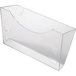 Helit glasklar H6103002 držák prospektů čiré sklo N/A 1 ks (š x v x h) 240 x 165 x 105 mm