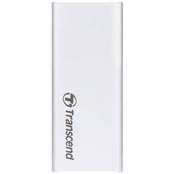 Transcend ESD260C 250 GB, externí SSD disk, USB-C®, USB-A, stříbrná