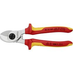 Knipex 95 16 165 VDE kabelové nůžky hliníkový a měděný kabel, jedno- a vícežilový, 15 mm, 50 mm², 0