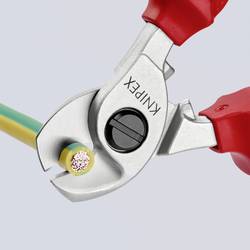 Knipex 95 16 165 VDE kabelové nůžky hliníkový a měděný kabel, jedno- a vícežilový, 15 mm, 50 mm², 0