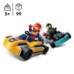 60400 LEGO® CITY Go motokára se závodní řidičem