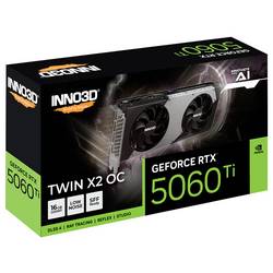 Inno 3D grafická karta Nvidia GeForce RTX 5060 Ti GeForce RTX 5060 Ti 16 GB GDDR7 RAM
