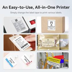 NIIMBOT B3S_P Portable thermal label printer tiskárna štítků termální s přímým tiskem 203 x 203 dpi Šířka etikety (max.): 75 mm Bluetooth®, USB