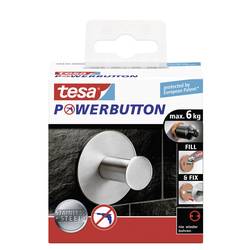 tesa POWERBUTTON Lepicí háček Classic (Ø x v) 50 mm x 31 mm kov Množství: 1 ks