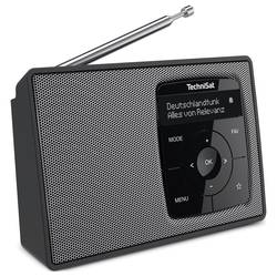 TechniSat DIGITRADIO 2 0000/3910 stolní rádio, DAB+, FM, DAB+, FM, Bluetooth, funkce alarmu, černá/stříbrná