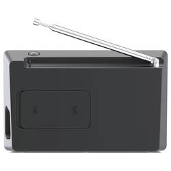 TechniSat DIGITRADIO 2 0000/3910 stolní rádio, DAB+, FM, DAB+, FM, Bluetooth, funkce alarmu, černá/stříbrná