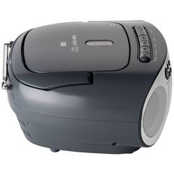 Reflexion CD-Player RCR2260DAB/GR rádio s CD, DAB+, DAB, FM, AUX, CD, kazeta, USB, bílá, šedá