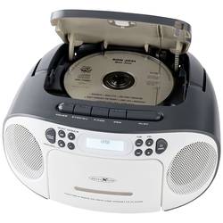 Reflexion CD-Player RCR2260DAB/GR rádio s CD, DAB+, DAB, FM, AUX, CD, kazeta, USB, bílá, šedá