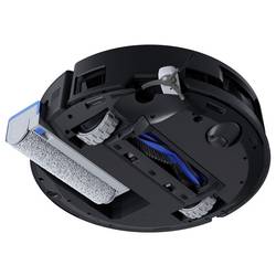 ECOVACS DEEBOT X8 PRO OMNI robot na vysávání a vytírání podlahy, černá, hlasové pokyny, s dálkovým ovládáním, kompatibilní se systémem Amazon Alexa,