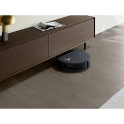 ECOVACS DEEBOT X8 PRO OMNI robot na vysávání a vytírání podlahy, černá, hlasové pokyny, s dálkovým ovládáním, kompatibilní se systémem Amazon Alexa,