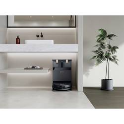 ECOVACS DEEBOT X8 PRO OMNI robot na vysávání a vytírání podlahy, černá, hlasové pokyny, s dálkovým ovládáním, kompatibilní se systémem Amazon Alexa,