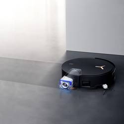 ECOVACS DEEBOT X8 PRO OMNI robot na vysávání a vytírání podlahy, černá, hlasové pokyny, s dálkovým ovládáním, kompatibilní se systémem Amazon Alexa,