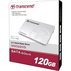Transcend 220S 120 GB interní SSD pevný disk 6,35 cm (2,5) SATA 6 Gb/s Retail TS120GSSD220S