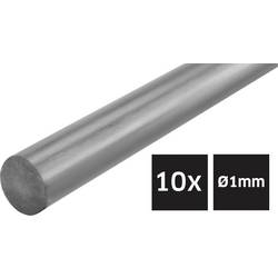 karbon tyčový profil (Ø x d) 1 mm x 1 m 10 ks