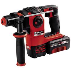 Einhell Power X-Change HEROCCO Kit +5 (1x3,0Ah) SDS plus-aku vrtací kladivo 18 V 3.0 Ah Li-Ion akumulátor, kufřík, vč. příslušenství