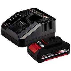 Einhell TC-CD 18/35 Li aku vrtací šroubovák, 18 V, 1.5 Ah Li-Ion vč. nabíječky, vč. 32dílné sady bitů, akumulátor, 2476743+2936796