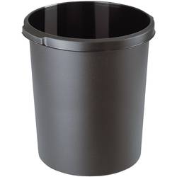HAN KLASSIK 1834-13 odpadkový koš 30 l (Ø x v) 30.3 cm x 41 cm polypropylen černá 1 ks