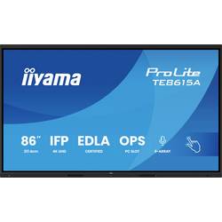 Iiyama ProLite displej Digital Signage Energetická třída (EEK2021): G (A - G) 217.4 cm 85.6 palec 3840 x 2160 Pixel