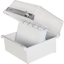HAN SPECIAL EDITION 965-S-631 kartotéční krabice světle šedá max. počet karet: 800 karet DIN A5 na šířku se zámkem