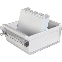 HAN SPECIAL EDITION 965-S-631 kartotéční krabice světle šedá max. počet karet: 800 karet DIN A5 na šířku se zámkem