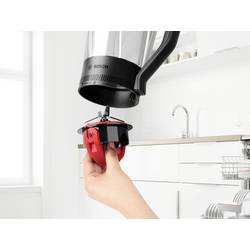 Bosch ThermoSafe Glasmixer für Bosch Küchenmaschine Serie 6 Nástavce na mixér černá, transparentní