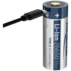 Ansmann 26650 USB-C USB-C® akumulátor 26650 Li-Ion 3.6 V 5100 mAh 1 ks